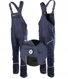 spodnie-robocze-ogrodniczki-bawelna-100percent-wygodne-z-odblaskami-r-54