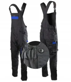 spodnie-robocze-ogrodniczki-ochronne-mocne-monterskie-ripstop-czarne-r-54