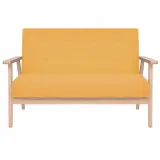2-osobowa-sofa-tapicerowana-zolta-material-korpusu-drewno