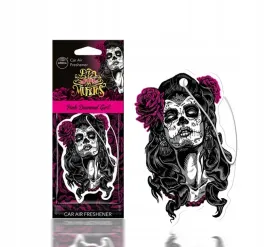 zawieszka-zapachowa-aroma-car-dia-de-los-muertos-pink-diamond-girl