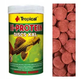 tropical-hi-protein-discs-xxl-pokarm-tonace-dyski-dla-duzych-ryb-250ml-125g