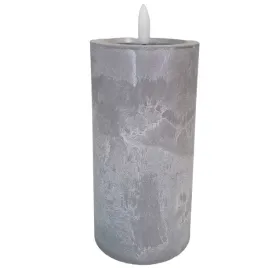 znicz-wklad-swieca-szara-beton-led-efekt-plomienia-cortina-15-x-75-cm