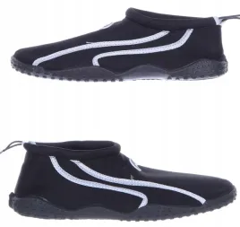 meskie-buty-do-wody-basen-plywanie-wsuwane-sportowe-czarne-40