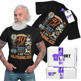 prezent-na-40-urodziny-koszulka-z-nadrukiem-tshirt-meski-40-lat-dziecinstwa