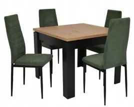 stol-rozkladany-90x90-120cm-4-krzesla-sztruks-kolory