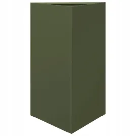 donica-ogrodowa-oliwkowa-trojkatna-50x43x75-cm-stal