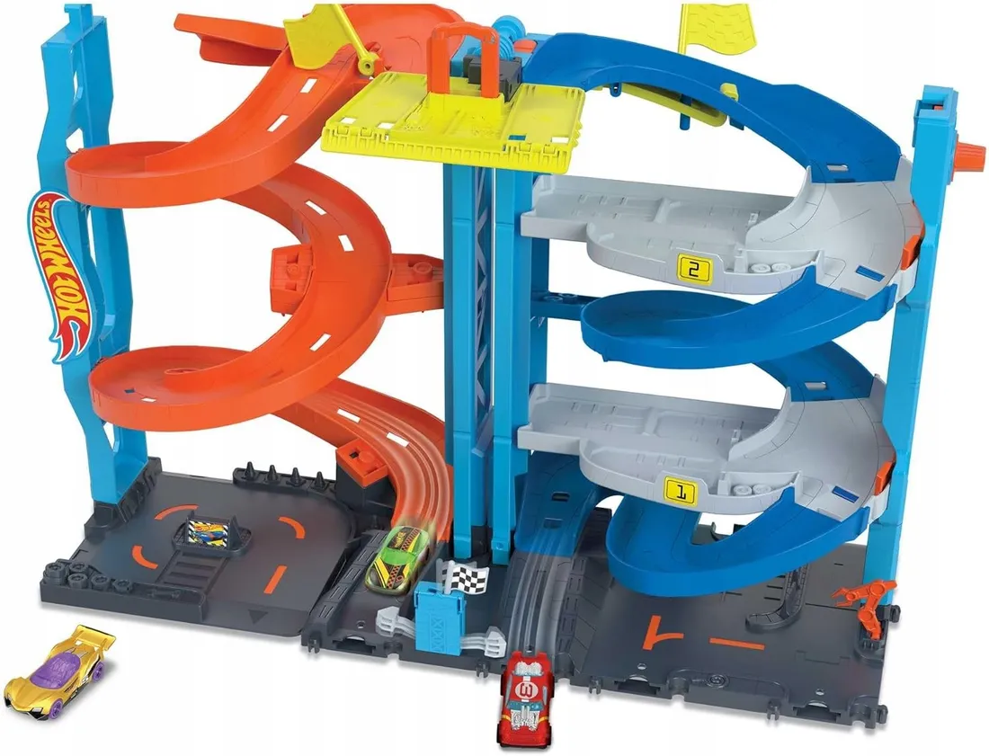 T-GLACIER CAN'T GO WRONG レア12インチ！ HOT WHEELS TOR SAMOCHODOWY WYŚCIGOWA WIEŻA 2W1 TRANSFORMACJA