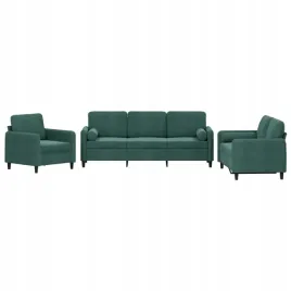 3-cz-komplet-wypoczynkowy-z-poduszkami-ciemnozielony-aksamit