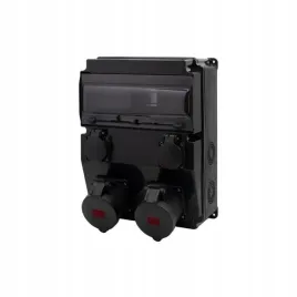 rozdzielnica-czarna-caja-12m-scenic-gniazda-proste-16a-5p-32a-5p-2x230v