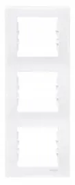 schneider-sedna-bialy-ramka-3-pionowa