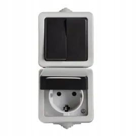 tekno-szary-lacznik-natynkowy-swiecznikowy-gniazdo-schuko-ip54