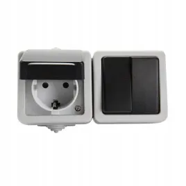 tekno-szary-lacznik-natynkowy-swiecznikowy-gniazdo-schuko-ip54