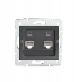 kanlux-log-grafit-gniazdo-komputerowe-podwojne-kat-5e-25287