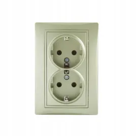 kanlux-domo-szampanski-gniazdo-podwojne-0-schuko-25035