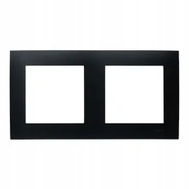 ospel-szafir-czarny-metalik-ramka-podwojna-r-2z-33