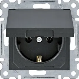 hager-lumina-czarny-gniazdo-z-klapka-schuko