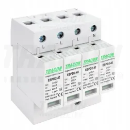 ogranicznik-przepiec-t2-ac-wymienne-wkladki-espd2-40-4p