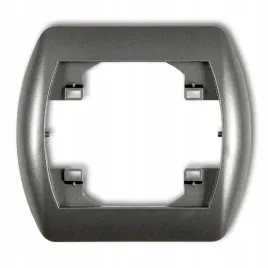 karlik-trend-grafitowy-metalik-ramka-1-krotna-11rh-1