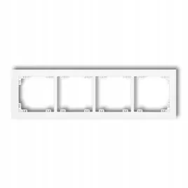 karlik-deco-bialy-ramka-4-krotna-dr-4