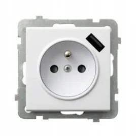 ospel-sonata-bialy-gniazdo-z-uziemieniem-usb-gp-1rzpusb-m-00