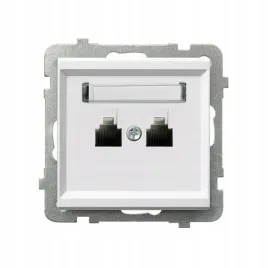 ospel-sonata-bialy-gniazdo-telefoniczne-gpt-2rn-m-00