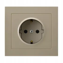 ospel-kier-bezowy-gniazdo-pojedyncze-0-schuko-gp-1ws-01