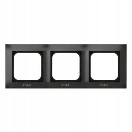 ospel-impresja-antracyt-ramka-ip44-rh-3y-50