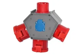 rozgaleznik-silowy-wtyk-32a-5p-gn-3x32a-5p-230v