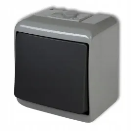 karlik-junior-popiel-grafit-lacznik-natynkowy-jednobiegunowy-ip54-30whe