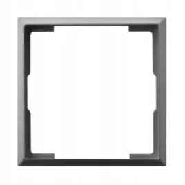 ospel-aria-szary-mat-ramka-do-gniazd-ro-2u-70