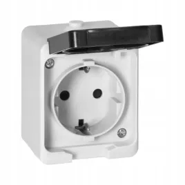 gniazdo-natynkowe-pojedyncze-2p-z-schuko-aquatic-mini-ip54-bialo-czarne