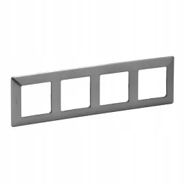legrand-valena-life-stalowy-ramka-x4