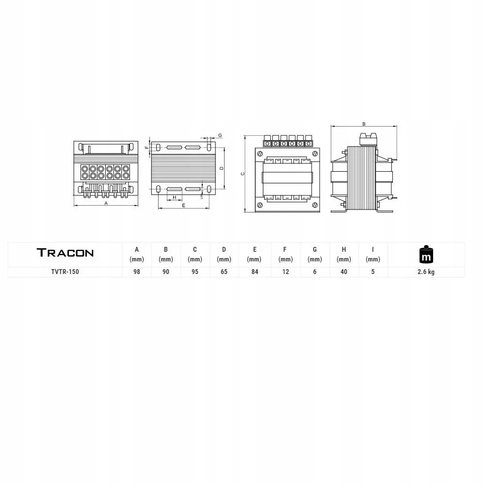 transformator-tvtr-150e-230v-42-110-230v