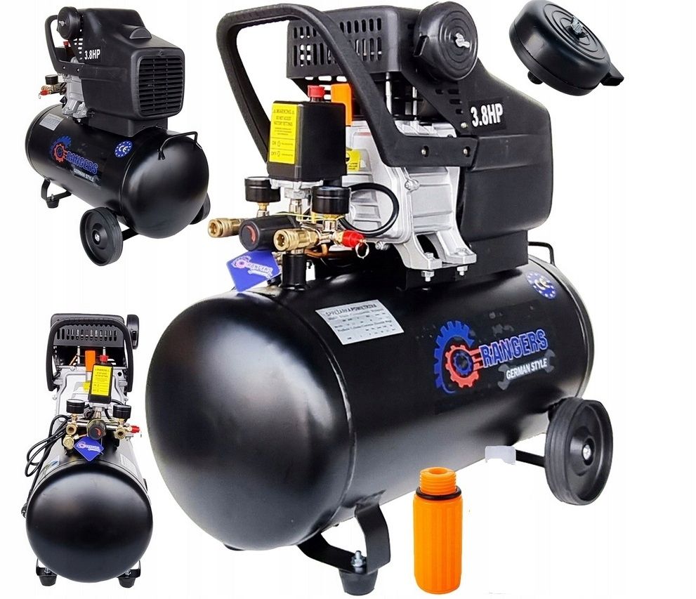 KOMPRESOR OLEJOWY SPRĘŻARKA RANGERS RS-1350 24L 8bar – 213016806