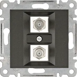 hager-lumina-czarny-gniazdo-podwojne-typu-f
