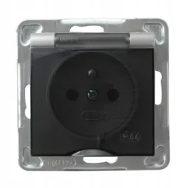 ospel-impresja-srebrny-gniazdo-ip44-gph-1yz-m-18-d