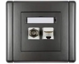karlik-flexi-grafitowy-gniazdo-f-rj45-11fgfk