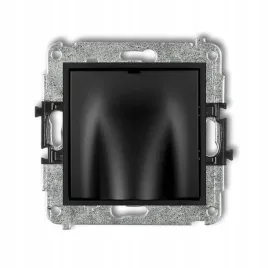 karlik-mini-czarny-mat-wypust-kablowy