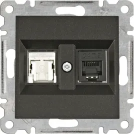 hager-lumina-czarny-gniazdo-komputerowo-tel