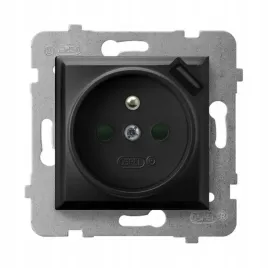 ospel-aria-czarny-gniazdo-pojedyncze-0-usb