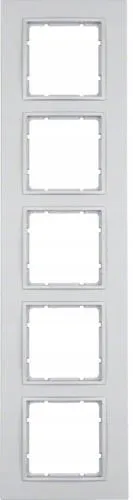 berker-b7-aluminium-ramka-5-stan-nowy
