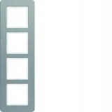 berker-q7-aluminium-ramka-4-stan-nowy