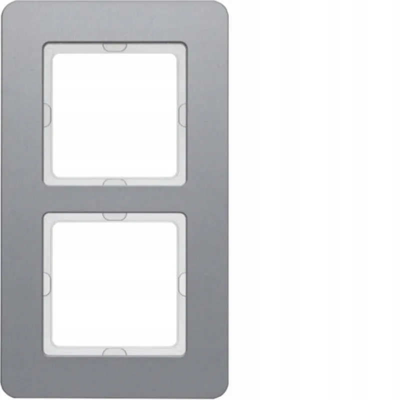 berker-q7-aluminium-ramka-2-stan-nowy