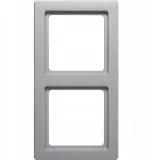 berker-q1-aluminium-ramka-2-stan-nowy