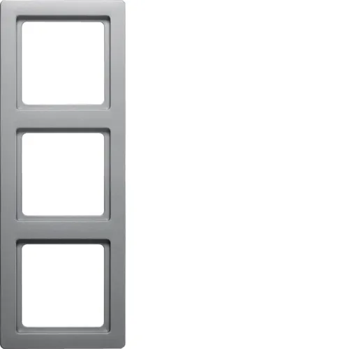 berker-q1-aluminium-ramka-3-stan-nowy