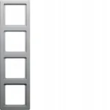 berker-q1-aluminium-ramka-4-stan-nowy