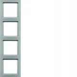 berker-q3-aluminium-ramka-4-stan-nowy