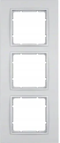 berker-b7-aluminium-ramka-3-stan-nowy