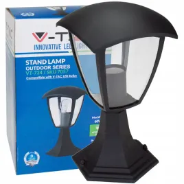 v-tac-slupek-ogrodowy-czarny-300mm-ip44-e27-aluminium-vt-734