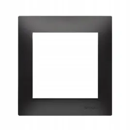 simon-54-premium-czarny-mat-ramka-pojedyncza